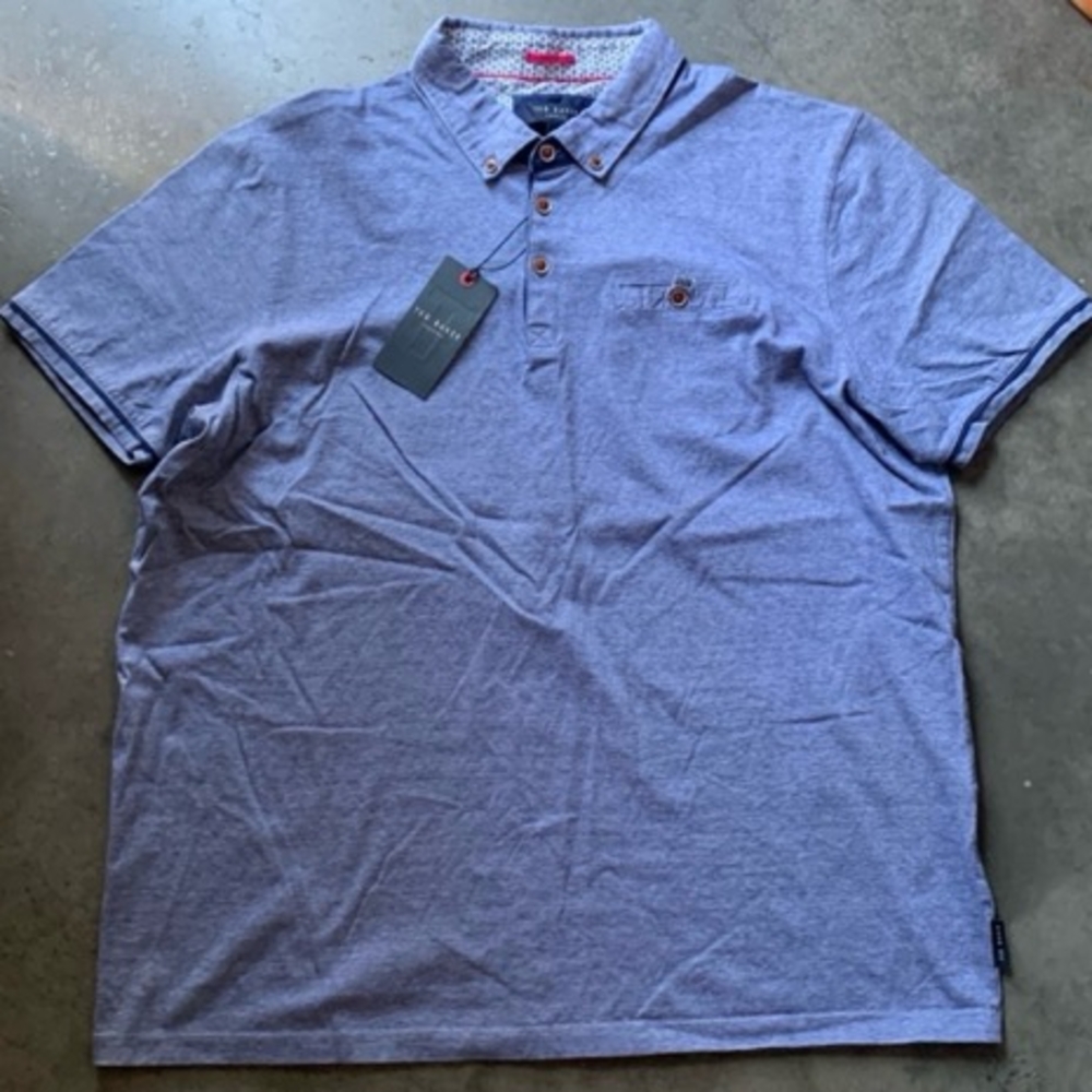 Ted Baker Light Blue Polo Shirt